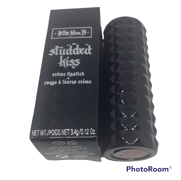 KVD STUDDED LIP KISS LIPSTICK MISFIT NEW RED GOTH - Picture 3 of 7